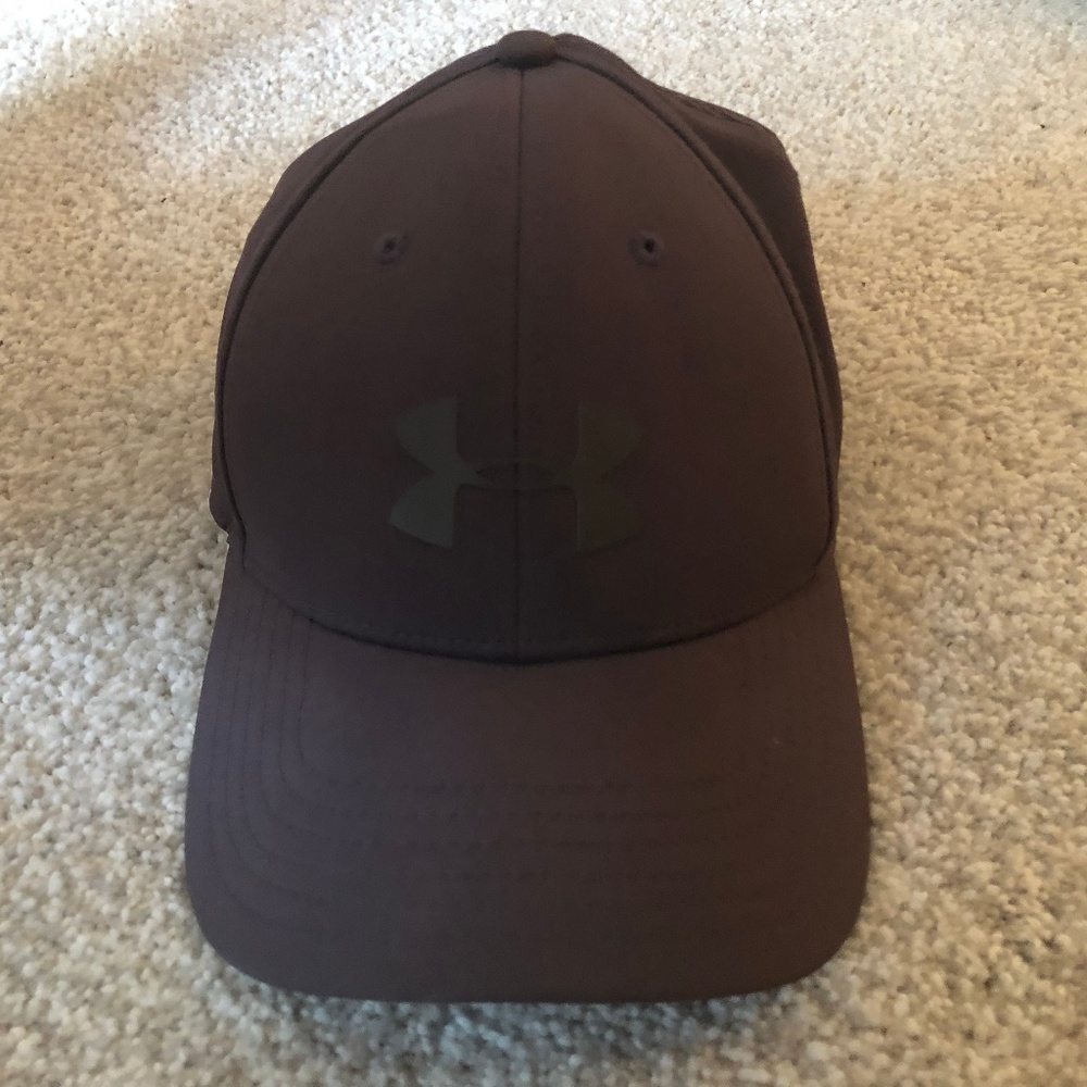 Gray Under Armour Fitted Hat